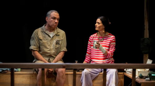 En la obra 'El árbol más hermoso del mundo'. En la obra 'El árbol más hermoso del mundo'.