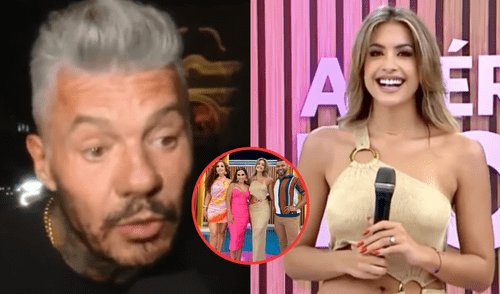 Marcelo Tinelli reafirmó su relación con Milett Figueroa.