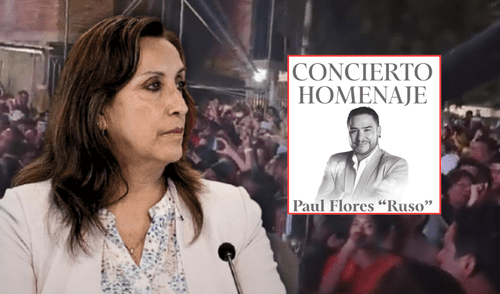 Ciudadanos expresan rechazo a Dina en homenaje a Paul Ruso. Foto: composición LR Ciudadanos expresan rechazo a Dina en homenaje a Paul Ruso.