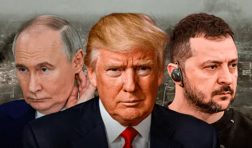 Zelensky hablará con Trump acerca del pacto que firmó con Putin. Foto: composición LR