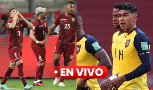 La Vinotinto intentará romper su mala racha de 8 partidos sin victorias, mientras Ecuador busca asegurar su boleto al Mundial. Foto: composición LR/EFE La Vinotinto intentará romper su mala racha de 8 partidos sin victorias, mientras Ecuador busca asegurar su boleto al Mundial.