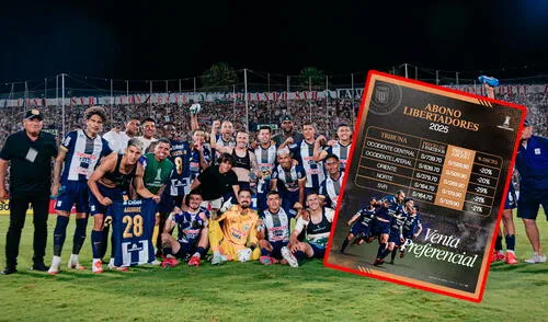 Alianza Lima puso a la venta las entradas para los abonos de la Copa Libertadores desde este miércoles 19 de marzo