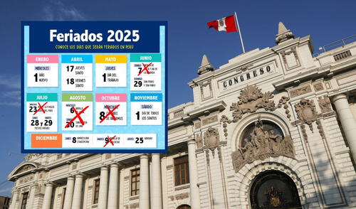 Los feriados en Perú están normados en el artículo 7 del Decreto Legislativo 273. Foto: Andina/LR