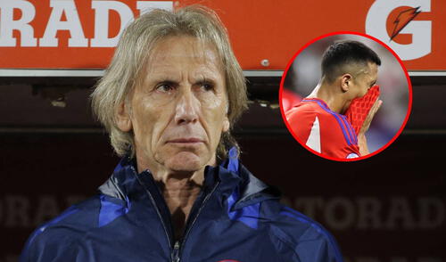 Ricardo Gareca expresó su confianza por clasificar al próximo mundial con Chile, tal como lo hizo con Perú.