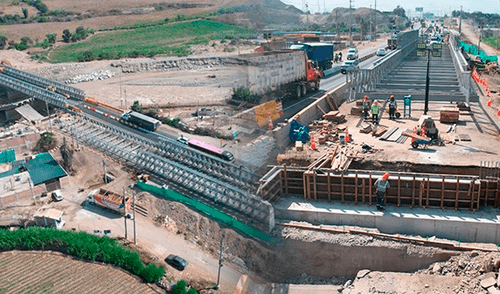 Puente modular en Chancay