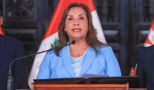 Dina Boluarte mandó indirectas a la Fiscalía sobre las investigaciones abiertas en su contra. Foto: La República Dina Boluarte