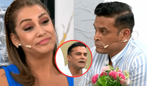 Karla Tarazona se reconcilió con Christian Domínguez.