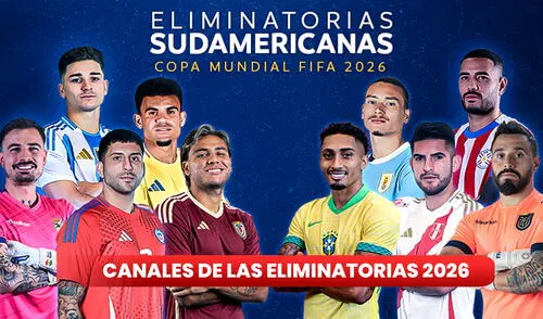 Los 5 partidos de la fecha 13 en estas eliminatorias se podrán ver desde Perú por cable. Foto: composición de LR/Conmebol
