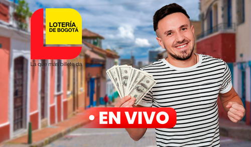 La Lotería de Bogotá se juega a las 10:25 p. m. (hora colombiana) todos los jueves.
