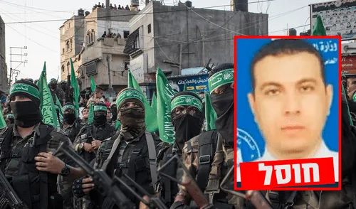 Ataques aéreos israelíes nocturnos eliminaron a Ayman Atsalikh, líder de Seguridad General de Hamás en Jan Yunis, y a Rashid Jahjouh, según el ejército. Foto: Composición LR.