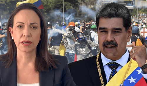 La líder opositora venezolana, María Corina Machado, advierte que Venezuela se convirtió en "el país más pobre de la región" bajo el régimen de Maduro. Foto: composición LR La líder opositora venezolana, María Corina Machado, advierte que Venezuela se convirtió en "el país más pobre de la región" bajo el régimen de Maduro.