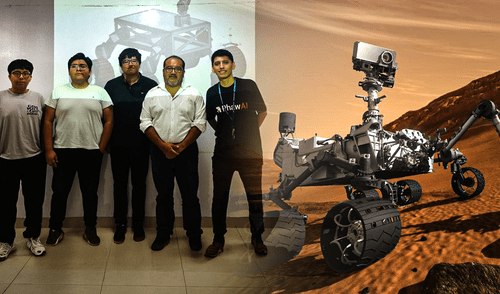 Los jóvenes talentos de la UNI requieren 140.000 soles para poder llevar el robot a Polonia.