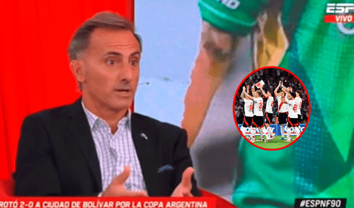 Diego La Torre hace dura crítica a delantero de River Plate que enfrentará a Universitario.