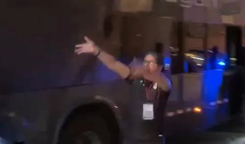 Reclamos de la delegación boliviana a la policía peruana