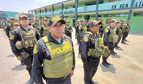 Santiváñez dejó sin efecto contrato para la compra de chalecos antibalas para los policías, pero no lo dijo ante el Congreso. Foto: difusión Santiváñez dejó sin efecto contrato para la compra de chalecos antibalas para los policías, pero no lo dijo ante el Congreso. Foto: difusión