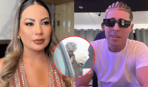 Pamela López fue captada besando al salsero Paul Michael