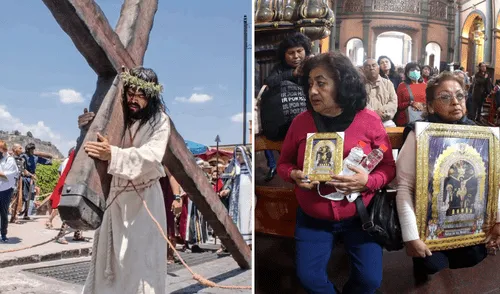 Semana Santa es una festividad cristiana de gran relevancia en el Perú. Foto: Composición LR/Andina Semana Santa es una festividad cristiana de gran relevancia en el Perú. Foto: Composición LR/Andina