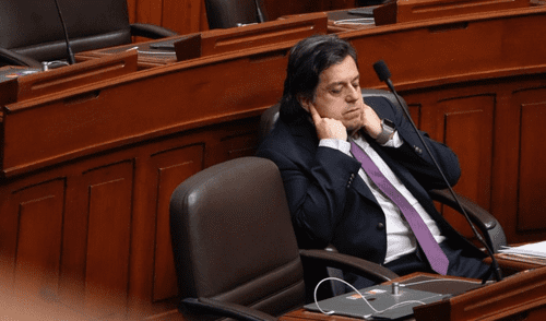 El Congreso de la República censuró a Juan José Santiváñez, ministro del Interior, luego del fracaso de su gestión ante la inseguridad ciudadana | Foto: John Reyes // urpi-LR censuran a santivañez congreso censuró a santivañez santivañez