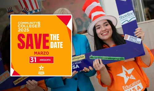 ¿Buscas estudiar en Estados Unidos? La Feria Community Colleges llega a Perú: conoce los pasos para registrarte gratis