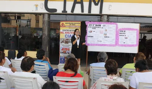 La capacitación se llevó a cabo en el Bulevar Isla Blanca, como parte del programa de Acceso a la Justicia de Personas en Condición de Vulnerabilidad.