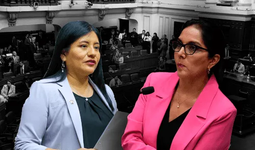 Patricia Juárez llama "fujicaviar" a la bancada Juntos por el Perú-Voces del Pueblo. Foto: composición LR/John Reyes patricia juárez juntos por el perú