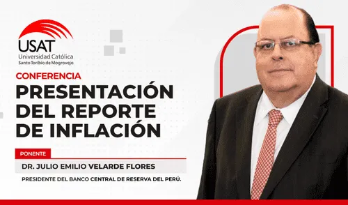 USAT invita a Dr. Julio Velarde a conferencia.