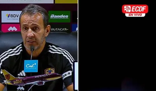 Fernando Batista fue anunciado como DT de Venezuela en marzo de 2023. Foto: composición LR/captura de ECDF Fernando Batista fue anunciado como DT de Venezuela en marzo de 2023.