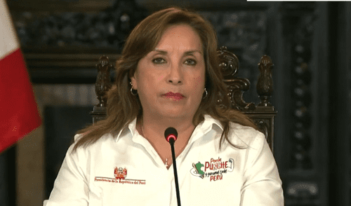 Dina Boluarte presidenta mensaje a la nación