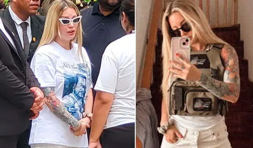 Leslie Shaw asistirá a la marcha contra la inseguridad. Foto: Composición LR/Captura/YouTube/Captura/Instagram Leslie Shaw asistirá a la marcha contra la inseguridad