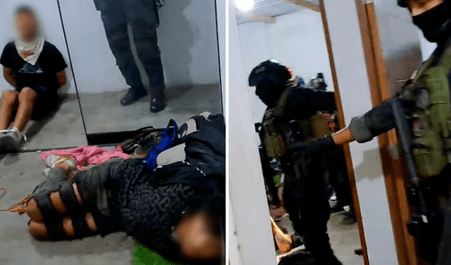 Operativo policial en San Luis se efectuó en el límite con El Agustino, cerca de San Jacinto.