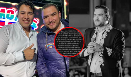 Irvin Saavedra pide respeto por la memoria de Paul Flores. Foto: Instagram Irvin Saavedra pide respeto por la memoria de Paul Flores.