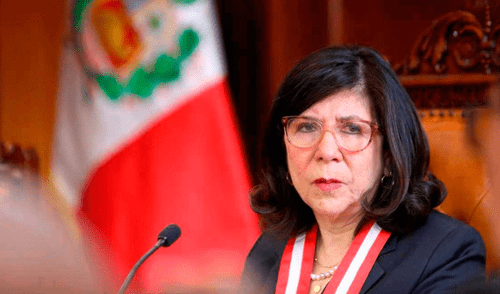 Janet Tello insta al MEF a dar el presupuesto para luchar contra la inseguridad.