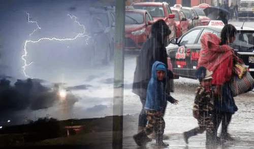 Aviso meteorológico Senamhi