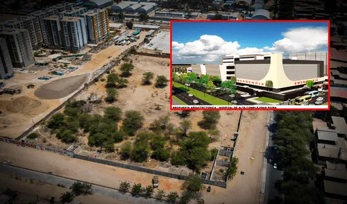 Hospital contará con un helipuerto para atender emergencias de Piura a Lima y viceversa.