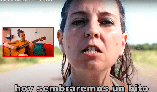 Elena Otero Valdés tiene como objetivo que miles de personas coreen sus canciones. Foto: Composición LR/Youtube/Instagram. Elena Otero Valdés tiene como objetivo que miles de personas coreen sus canciones.