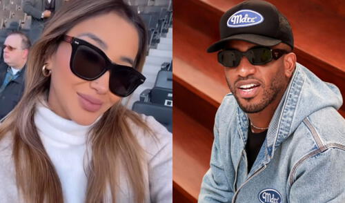 Xiomy Kanashiro y Jefferson Farfán intercambiaron mensajes de amor en redes sociales.