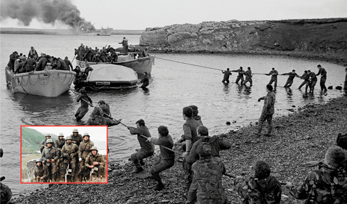 Pese a su neutralidad oficial, Uruguay mostró solidaridad con Argentina en varios aspectos durante la guerra y reafirmó los lazos históricos entre ambos países. Foto: composición LR/La Tercera/National Geographic Pese a su neutralidad oficial, Uruguay mostró solidaridad con Argentina en varios aspectos durante la guerra y reafirmó los lazos históricos entre ambos países. Foto: composición LR/La Tercera/National Geographic