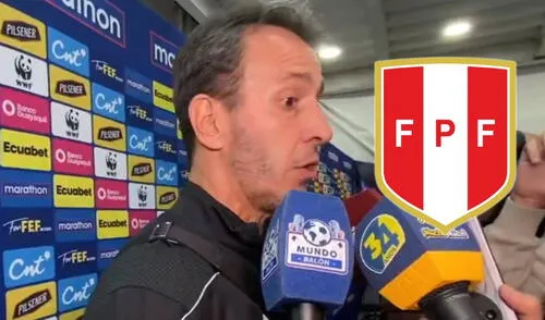 Fernando Batista empató con Venezuela ante Perú por la primera rueda que se jugó en el Nacional. Foto: captura X/El mundo es un balón Fernando Batista empató con Venezuela ante Perú por la primera rueda que se jugó en el Nacional