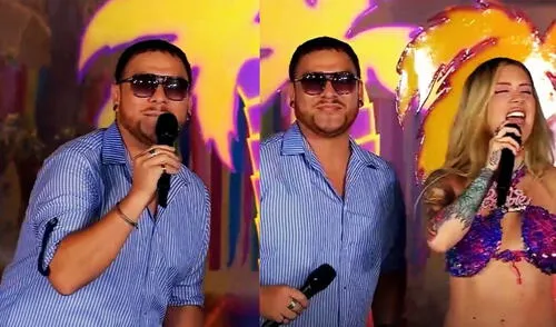 Paul Flores y Leslie Shaw cantaron juntos 'Pendejerete' en 'El reventonazo'