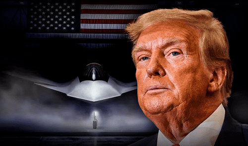 El presidente de EE. UU., Donald Trump, anunció el desarrollo del F-47, un nuevo caza de sexta generación, en la Oficina Oval, destacando su superioridad en combate. Foto: composición LR/AFP El presidente de EE. UU., Donald Trump, anunció el desarrollo del F-47, un nuevo caza de sexta generación, en la Oficina Oval, destacando su superioridad en combate. Foto: composición LR/AFP
