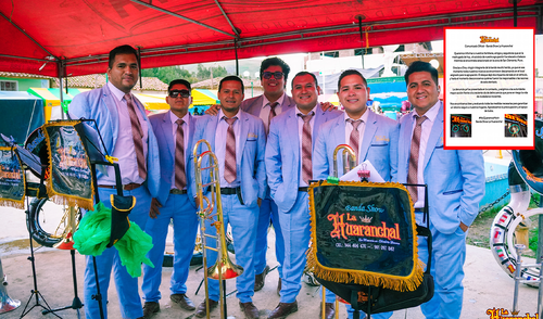 Ataque ocurrió en Sechura. Músicos dicen no haber recibido mensajes extorsivos. Créditos: Facebook