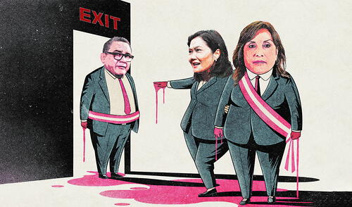 Fuerza Popular finge importarse por luchar contra la inseguridad ciudadana. Foto: Ricardo Cervera Fuerza Popular