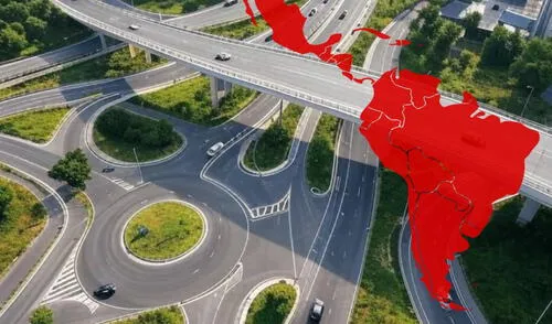 Popular país de Latinoamérica invertirá millonaria cifra para revolucionar el transporte. Composición:  Lr/IA Grok