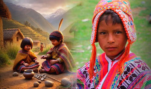 Incas | Tahuantinsuyo | niños incas | niños | Rutuchikuy | Huarachicuy | Kikuchikoy | Yachaywasi  | Acllawasi