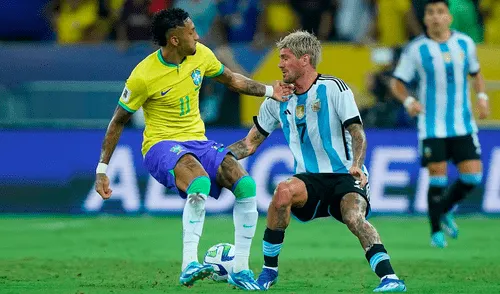 Argentina y Brasil volverán a enfrentarse después de 2 años. Foto: composición LR/La Nación ¿A qué hora juegan Argentina vs Brasil?