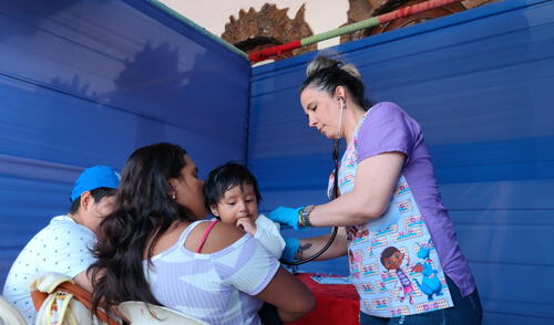 La acción forma parte del Programa de Responsabilidad Social en Salud, enfocado en sectores vulnerables de Pomalca.