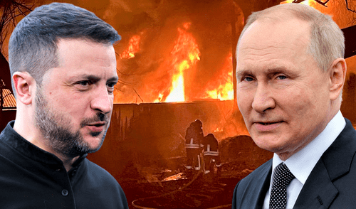 Fuerza Aérea ucraniana derriba 97 drones de los 147 lanzados por Rusia en ataque aéreo masivo. Foto: composición LR Fuerza Aérea ucraniana derriba 97 drones de los 147 lanzados por Rusia en ataque aéreo masivo.