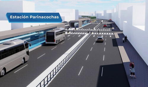 Metropolitano tendrá nuevas estaciones para unirse con la línea 1 del Metro. Foto: Difusión