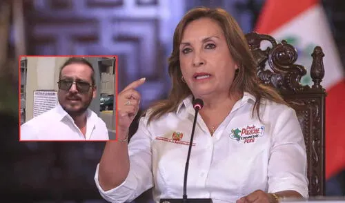 Javier Umeres intentó desconocer vínculos con el sobrino presidencial. Foto: composición LR Dina Boluarte