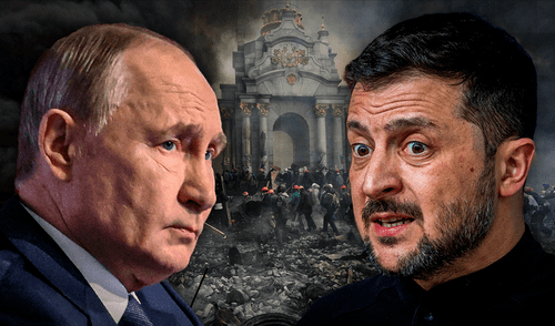 A pesar del acuerdo de 30 días, Ucrania reporta ataques con drones en Sumi, que han dejado 65 heridos, incluyendo 14 menores, según la fiscalía local. Foto: composición LR/AFP